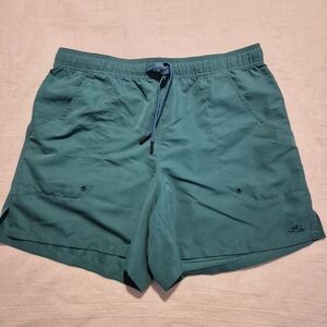 Eastern Mountain Equipment men's size Medium green hybrid shorts, VGUC